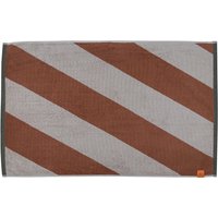Mette Ditmer - Diagonal Badematte, 50 x 80 cm, brick von Mette Ditmer