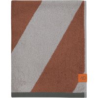 Mette Ditmer - Diagonal Badetuch 70 x 133 cm, brick von Mette Ditmer