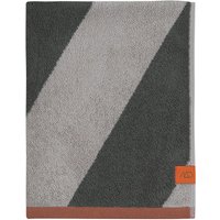 Mette Ditmer - Diagonal Badetuch 70 x 133 cm, dark olive von Mette Ditmer