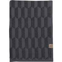 Mette Ditmer - Geo Badetuch 70 x 133 cm, anthrazit von Mette Ditmer