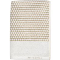 Mette Ditmer - Grid Badetuch 70 x 140 cm, sand / off-white von Mette Ditmer