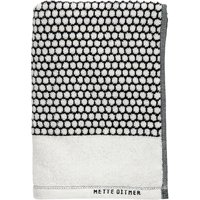 Mette Ditmer - Grid Handtuch 50 x 100 cm, schwarz / off-white von Mette Ditmer