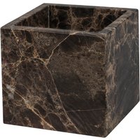 Mette Ditmer - Marble Cube, braun von Mette Ditmer