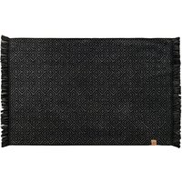 Mette Ditmer - Morocco Badematte 50 x 80 cm, schwarz / grau von Mette Ditmer