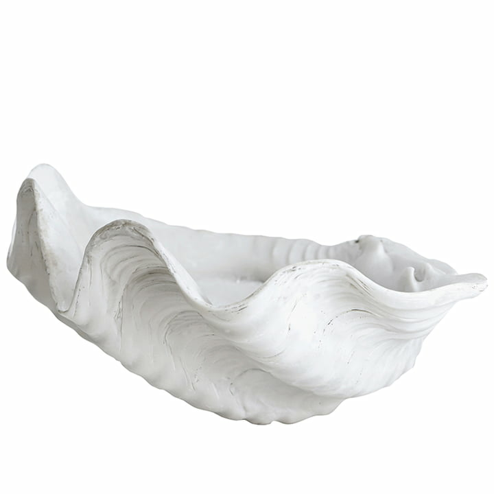 Mette Ditmer Muschel Schale Dekoschale Obstschale Dekoration Groß Weiß Polyre72 B-Ware von Mette Ditmer