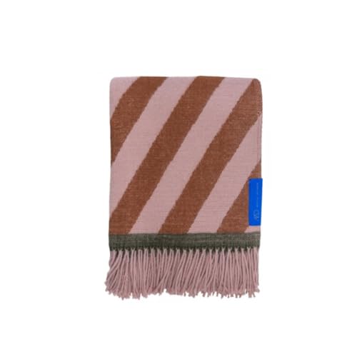 Mette Ditmer Retro Throw, W125 x L170 cm, Rust von Mette Ditmer