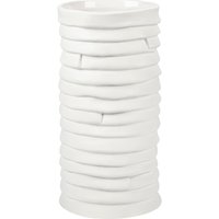 Mette Ditmer - Ribbon Vase, large, off-white von Mette Ditmer