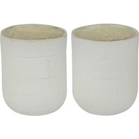 Mette Ditmer - Sand Grain Tasse, 300 ml, 300 ml, straw (2er-Set) von Mette Ditmer