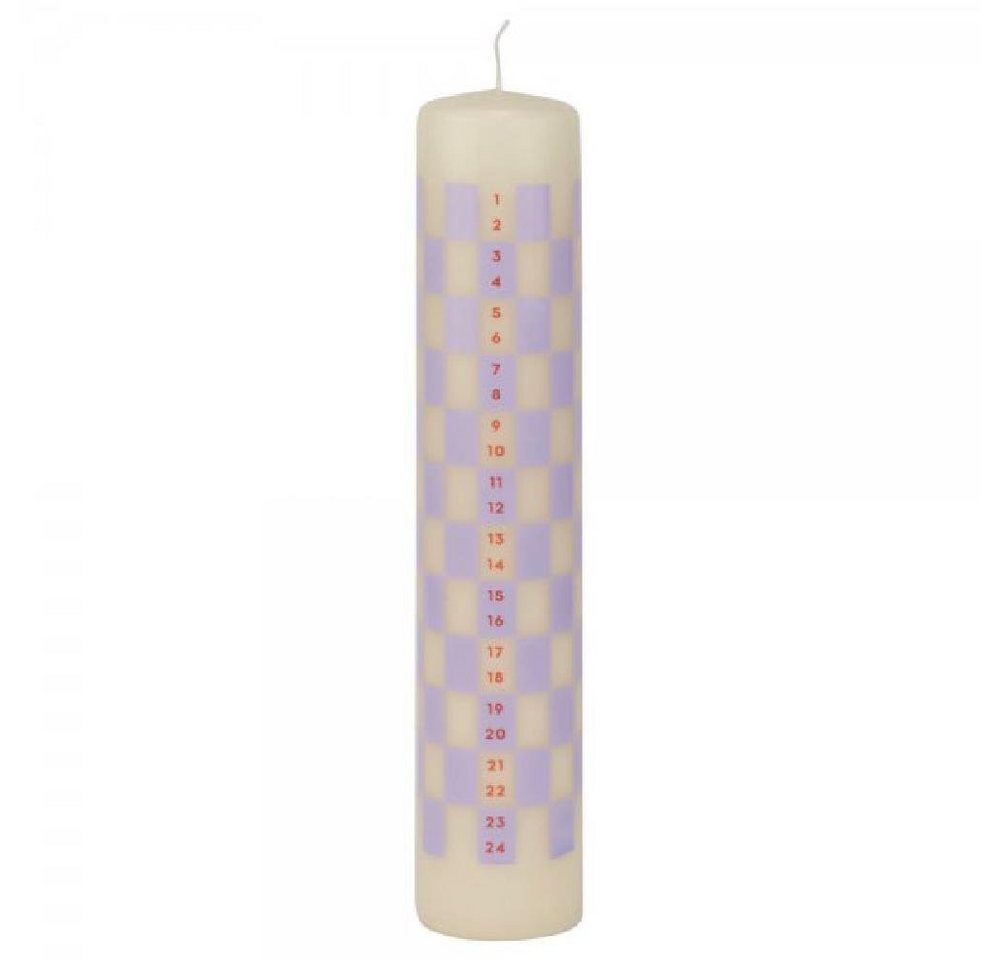 Mette Ditmer Windlicht Weihnachtskerze Twentyfour Light Lilac von Mette Ditmer