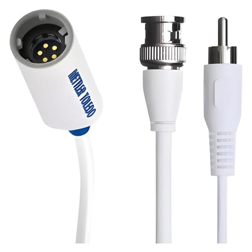 Mettler-Toledo InLab Isoliertes Sensorkabel, Weiß, MultiPin-BNC/RCA, 5m Länge von Mettler-Toledo