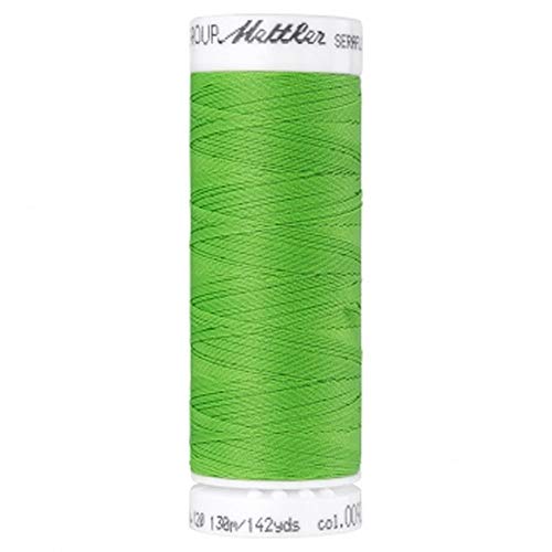 Mettler SERAFLEX elastischer Nähfaden 130 m Mai grün Fb. 92 von Mettler