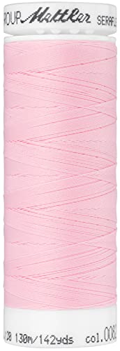 Mettler SERAFLEX elastischer Nähfaden 130 m rosa Fb. 82 von Mettler