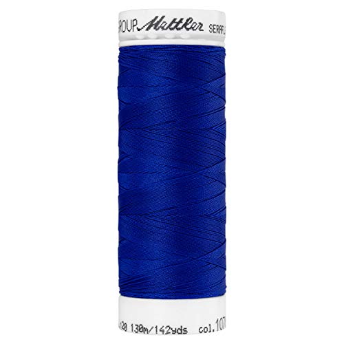 Mettler SERAFLEX elastischer Nähfaden 130 m royal blau Fb. 1078 von Mettler