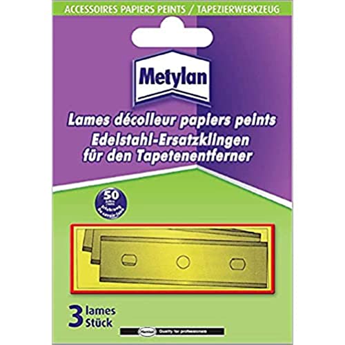 METYLAN 3 Ersatzklingen für Metylan Tapetenentferner, Werkzeug von Metylan