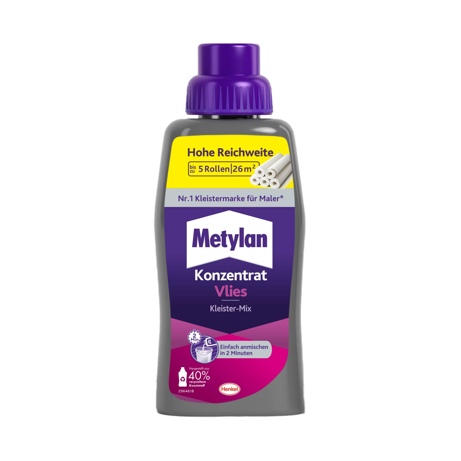 Metylan Fertigkleister-Konzentrat 'Vlies' transparent 500 g Metylan Fertigkleister-Konzentrat 'Vlies' transparent 500 g von Metylan