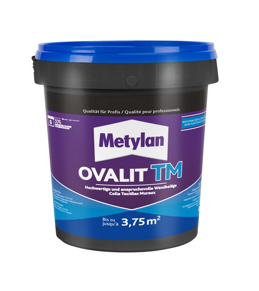 Metylan Kleister Metylan Ovalit TM Tapetenkleber und Kleisterzusatz von Metylan