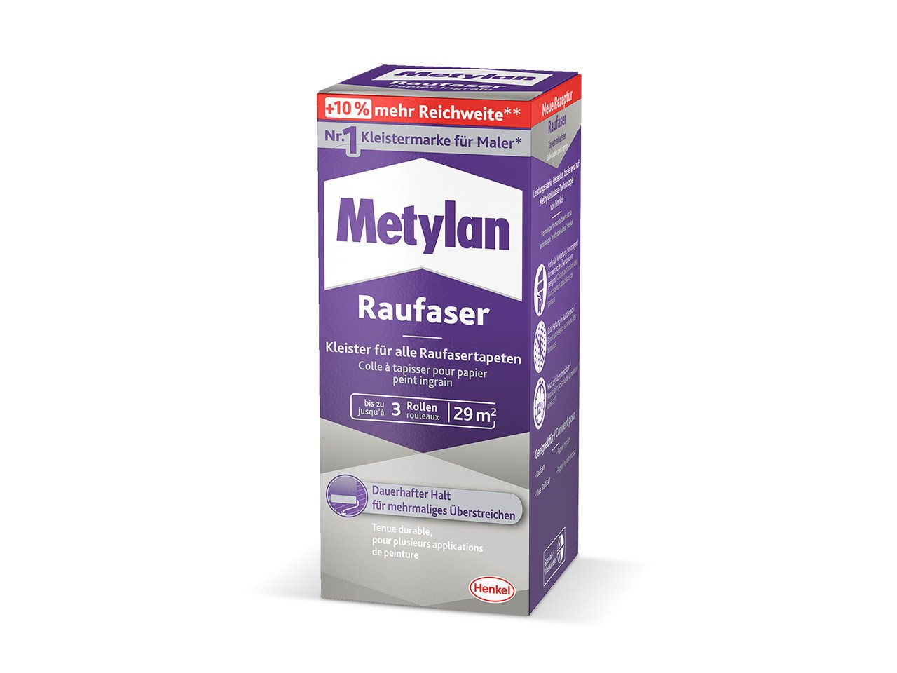 Metylan Kleister Metylan Raufaser Tapetenkleister 180 g Paket von Metylan