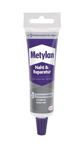 Metylan Naht- und Reparaturkleber, für die Verklebung von Tapeten bei überlappenden Nähten und Reparaturklebungen, 1x60g von Metylan