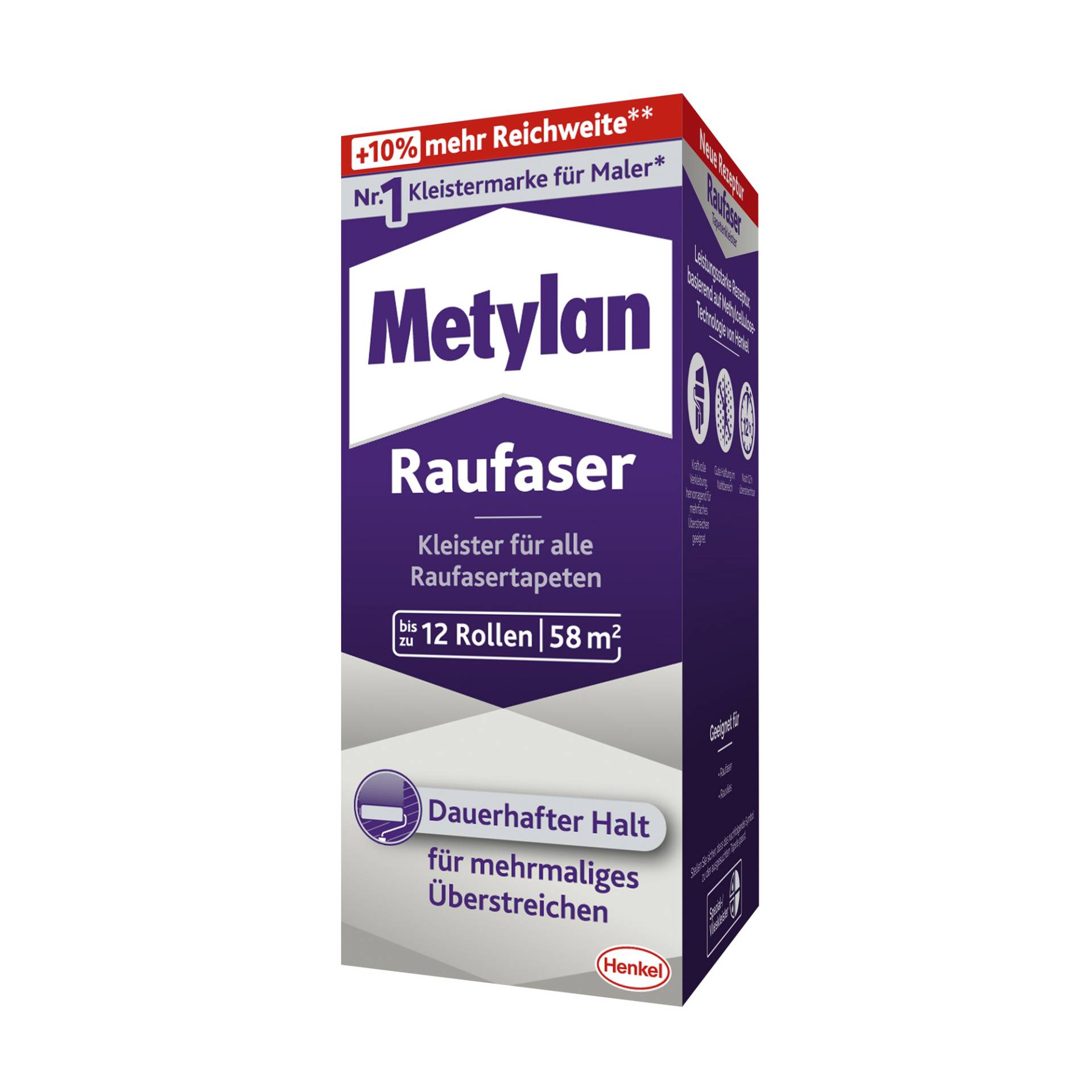 Metylan Tapetenkleister 'Raufaser' transparent 360 g von Metylan