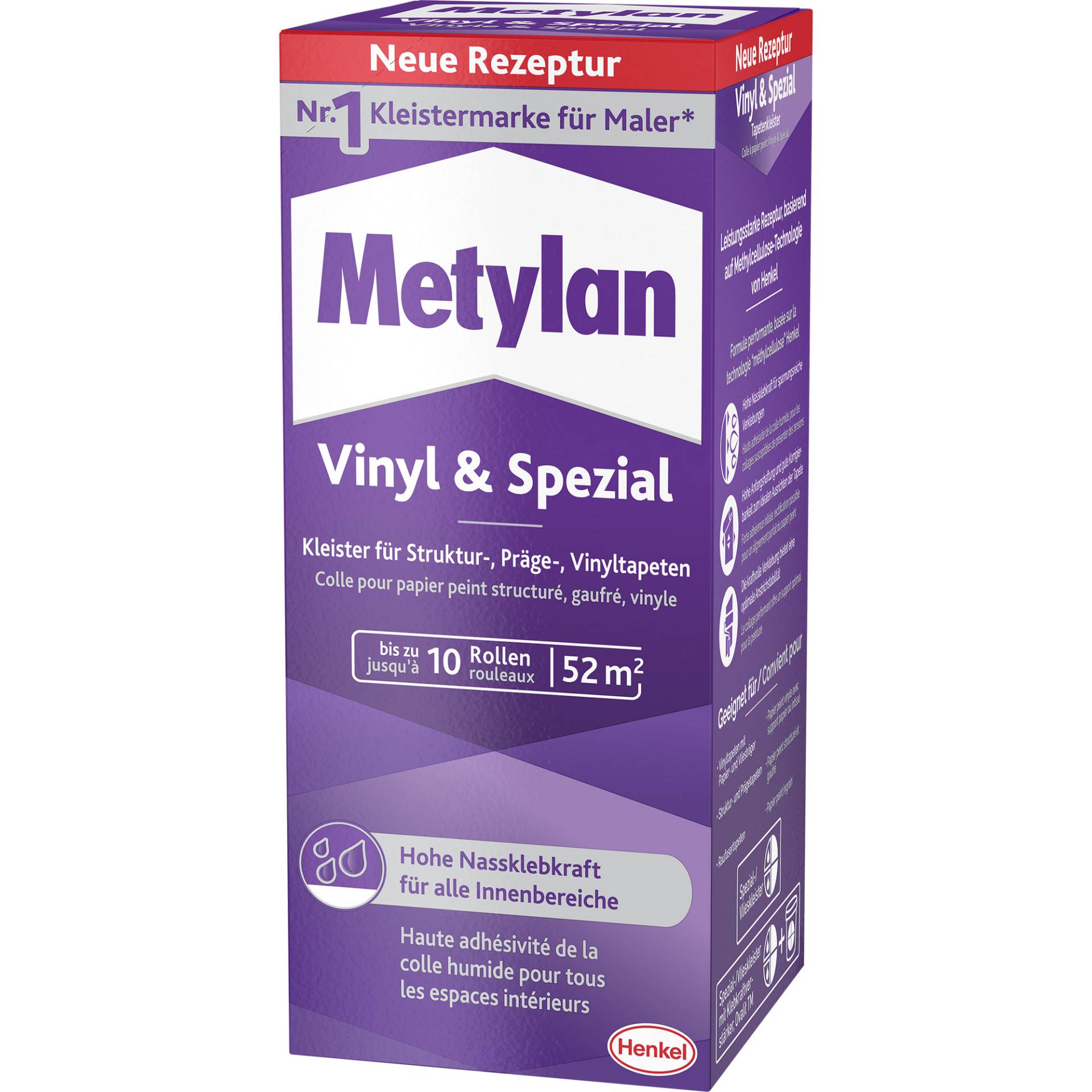 Metylan Tapetenkleister 'Vinyl & Spezial' transparent 360 g von Metylan