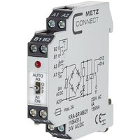 Metz Connect Koppelbaustein KRA-SR-M8/21 24VACDC - 11064513 von Metz Connect