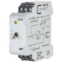 Metz Connect Schnittstellenmodul 1W mit Handbedienebene KRS-E06 24ACDC Auto - 110661 von Metz Connect