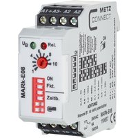 Metz Connect Zeitrelais 1W, 15s-10h MARk-E08 230AC/24uc - 110657 von Metz Connect