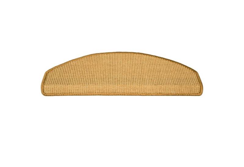 Metzker® Stufenmatte Stufenmatten Sisal New Halbrund Creme 1 Stück, halbrund, Höhe: 6 mm, Naturprodukt von Metzker®