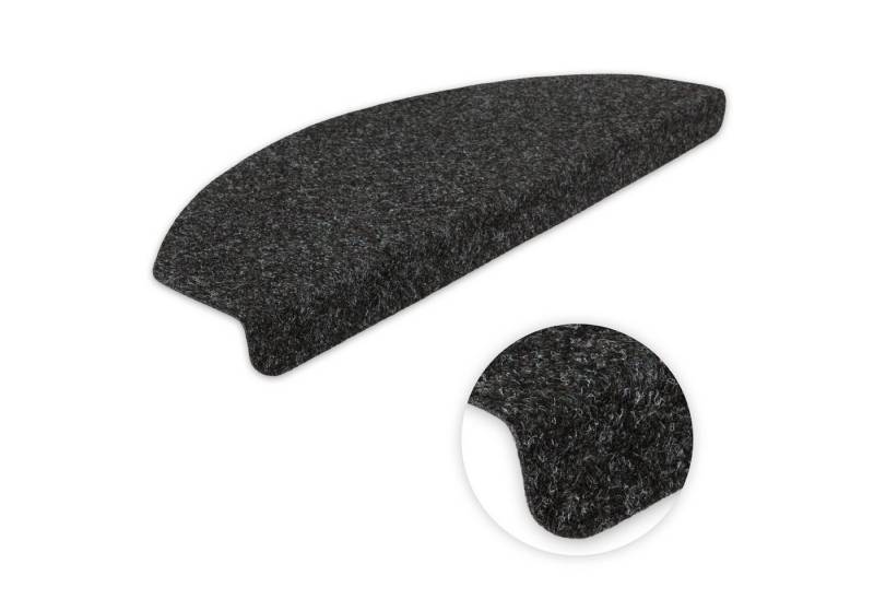 Metzker® Stufenmatte Stufenmatten Zerbst Halbrund Rechteckig im 15er SparSet, Halbrund, Höhe: 4 mm, 15 Stück im Set von Metzker®