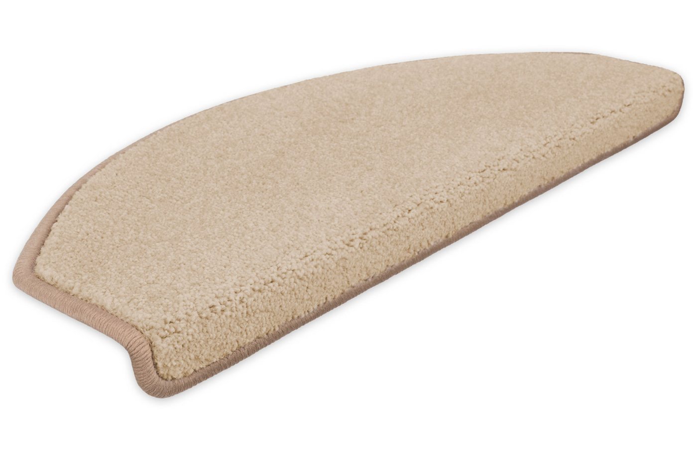 Stufenmatte Stufenmatten Pegasus Halbrund Beige 15 Stück, Metzker®, halbrund, Höhe: 8 mm, 15 Stück im Set - Beige von Metzker®