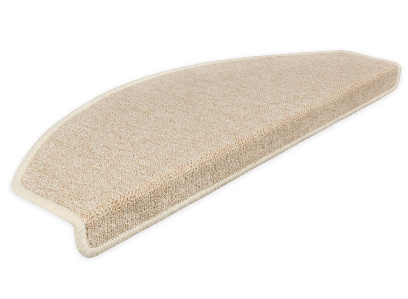 Stufenmatte Stufenmatten Rambo New Halbrund SparSet - Beige 18 Stück, Metzker®, halbrund, Höhe: 5 mm, 18 Stück im Set - Beige von Metzker®