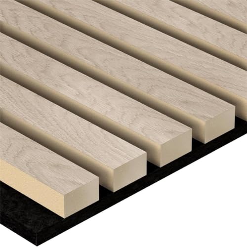 Metzler Akustikpaneele 2er Set 60x60 cm mit Schallabsorption und Lamellenstruktur Eiche Klassisch | Filz Schwarz, verbessert Raumakustik, pflegeleicht, montagefreundlich, zuschneidbar Metzler Akustikpaneele 2er Set 60x60 cm mit Schallabsorption und Lamellenstruktur Eiche Klassisch | Filz Schwarz, verbessert Raumakustik, pflegeleicht, montagefreundlich, zuschneidbar von Metzler