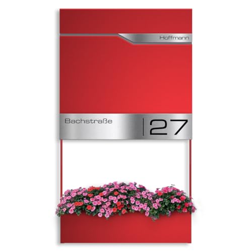 Metzler Briefkasten in Wunschfarbe personalisierbar mit Blumenkasten, Zeitungsfach und Hausnummer – Wandbriefkasten personalisiert Laser Gravur, Postkasten mit Namensschild wasserdicht | Siebert Frame Metzler Briefkasten in Wunschfarbe personalisierbar mit Blumenkasten, Zeitungsfach und Hausnummer – Wandbriefkasten personalisiert Laser Gravur, Postkasten mit Namensschild wasserdicht | Siebert Frame von Metzler