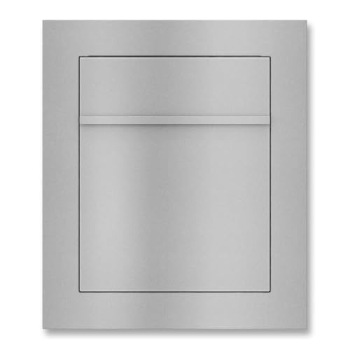 Metzler Unterputz Briefkasten Graualuminium RAL 9007 – Edelstahl Einbaubriefkasten flächenbündig mit Namensschild und Schloss, wetterfest, pulverbeschichtet, DIN A4, Wandmontage, modernes Design Metzler Unterputz Briefkasten Graualuminium RAL 9007 – Edelstahl Einbaubriefkasten flächenbündig mit Namensschild und Schloss, wetterfest, pulverbeschichtet, DIN A4, Wandmontage, modernes Design von Metzler
