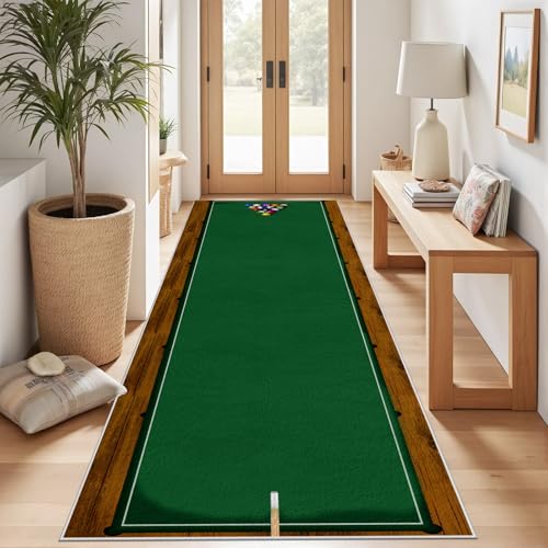 Meugesoi Sport Thema Teppich Läufer 60x120 cm Billard Snooker Carpet rutschfest Waschbar Bettumrandung Schlafzimmer, Teppichläufer für Küche, Flur, Eingangsbereich Meugesoi Sport Thema Teppich Läufer 60x120 cm Billard Snooker Carpet rutschfest Waschbar Bettumrandung Schlafzimmer, Teppichläufer für Küche, Flur, Eingangsbereich von Meugesoi