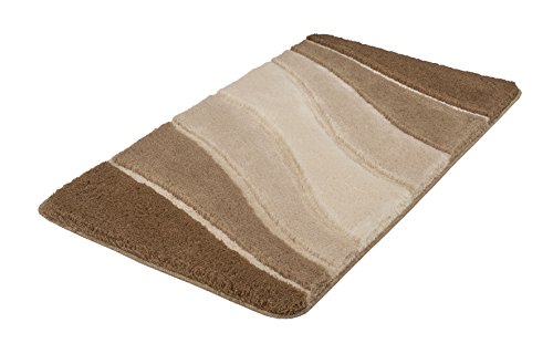 Meusch Badteppich Ocean beige 70 x 120 cm von Kleine Wolke