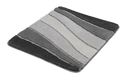 Meusch Badteppich Ocean grau 55 x 65 cm, Schiefer Meusch Badteppich Ocean grau 55 x 65 cm, Schiefer von Kleine Wolke