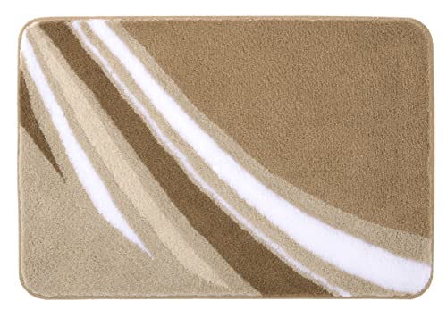Meusch Badteppich Lyra, Farbe: Toffee, Material: 100% Polyacryl, Größe: 70x120 cm von Meusch