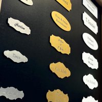 Klingelschild | Türschild Namensschild Personalisiert Wetterfest Selbstklebend Haustür Briefkasten Langlebiger Kunststoff von MevsPrintWorld