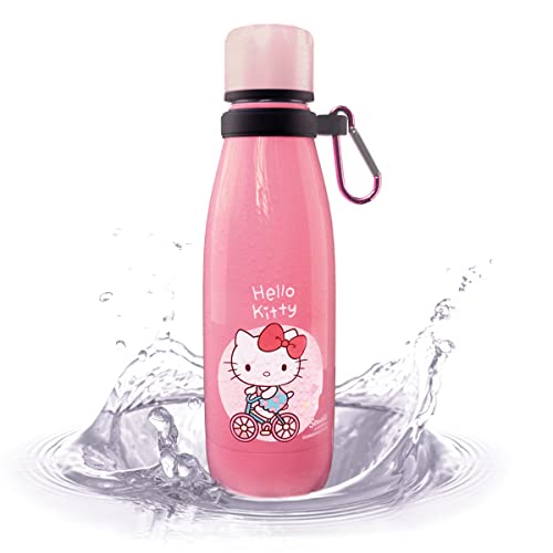 Thermosflasche 350 ml - Thermosflasche hält Ihr Getränk 24 Stunden lang kalt, ist 100% auslaufsicher und natürlich BPA-frei! von Mevsim Store