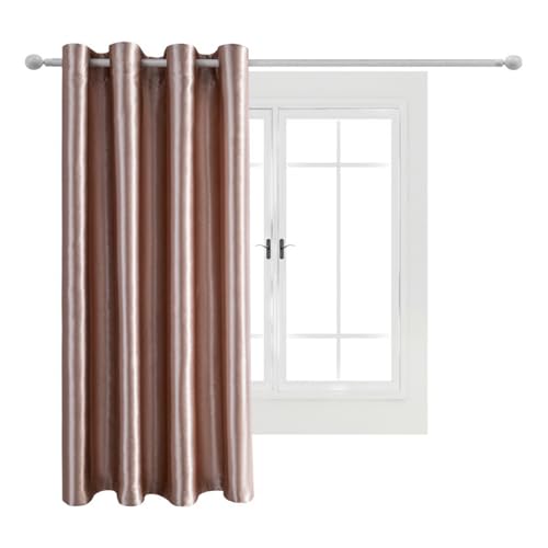 Mewkew Verdunkelungsvorhänge für Schlafzimmer, Wohnzimmer, verdunkelnd, isoliert, Thermovorhänge für Schrank und Raumteiler, 1 Panel, H 274 × B 222 cm von Mewkew