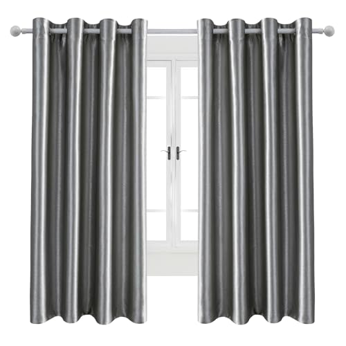 Mewkew Verdunklungsvorhänge für Schlafzimmer Wohnzimmer, wärmeisolierte Vorhänge, Bauernhof Vorhänge Tülle Verdunklungsvorhänge für Schrank und Raumteiler, 1 Panel, H 233 × B 222 cm von Mewkew