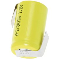 Mexcel 2/3A-ZLF Spezial-Akku 2/3A Z-Lötfahne NiCd 1.2V 670 mAh von Mexcel