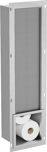 Mexen 1915, Aufbewahrung von Toilettenpapier X-Wall-B, Inox von Mexen