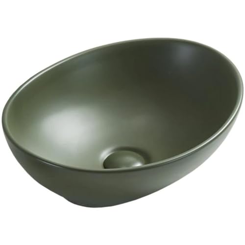 Mexen Waschbecken Elza 21014043 mit Einzelbecken Khaki matt von Mexen
