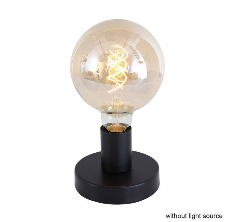Steinhauer LIGHTING Schreibtischlampe, Tischlampe Retro Tischleuchte schwarz Wohnzimmerlampe E27 Leseleuchte von Steinhauer LIGHTING