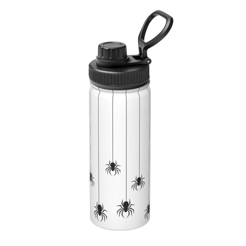 Edelstahl-Wasserflasche, Seide, Spinne, isolierte Wasserflaschen mit Tragegriff, für Sport, Fitnessstudio, Reisen, BPA-frei, 530 ml Edelstahl-Wasserflasche, Seide, Spinne, isolierte Wasserflaschen mit Tragegriff, für Sport, Fitnessstudio, Reisen, BPA-frei, 530 ml von Mexpekil