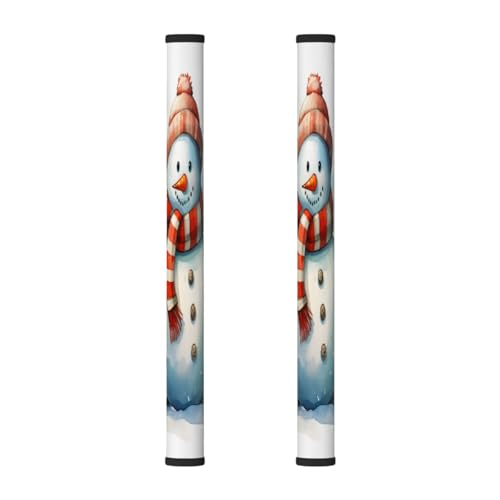 Mexpekil 2 Stück Kühlschrank-Türgriff-Abdeckungen, Weihnachts-Aquarellgemälde, Schneemann, Geschirrspüler, Mocrowave, Kühlschrank, Ofen, Türdekoration, Griffabdeckung, halten Sie Ihre Küchengeräte Mexpekil 2 Stück Kühlschrank-Türgriff-Abdeckungen, Weihnachts-Aquarellgemälde, Schneemann, Geschirrspüler, Mocrowave, Kühlschrank, Ofen, Türdekoration, Griffabdeckung, halten Sie Ihre Küchengeräte von Mexpekil