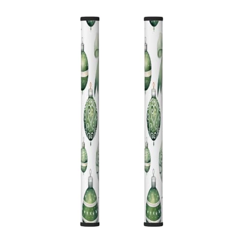 Mexpekil 2 Stück Kühlschrank-Türgriff-Abdeckungen, weihnachtliche grüne Weihnachtskugel-Elemente, Geschirrspüler, Mocrowave, Kühlschrank, Ofen, Türdekoration, Griffabdeckung, halten Sie Ihre Mexpekil 2 Stück Kühlschrank-Türgriff-Abdeckungen, weihnachtliche grüne Weihnachtskugel-Elemente, Geschirrspüler, Mocrowave, Kühlschrank, Ofen, Türdekoration, Griffabdeckung, halten Sie Ihre von Mexpekil