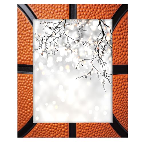 Mexpekil Bilderrahmen aus Holz, 28 x 35 cm, Basketball-Spitzenstruktur, 35,6 x 28,9 cm, Wanddekoration, Tischcollage, Bilderrahmen, Heimdekoration, Geschenke Mexpekil Bilderrahmen aus Holz, 28 x 35 cm, Basketball-Spitzenstruktur, 35,6 x 28,9 cm, Wanddekoration, Tischcollage, Bilderrahmen, Heimdekoration, Geschenke von Mexpekil